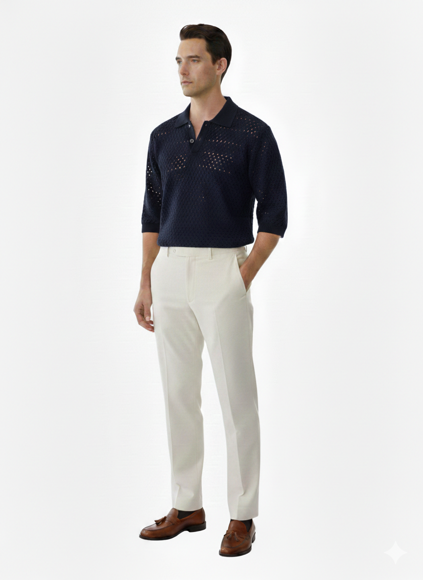 men shirt beautiful pattern blue