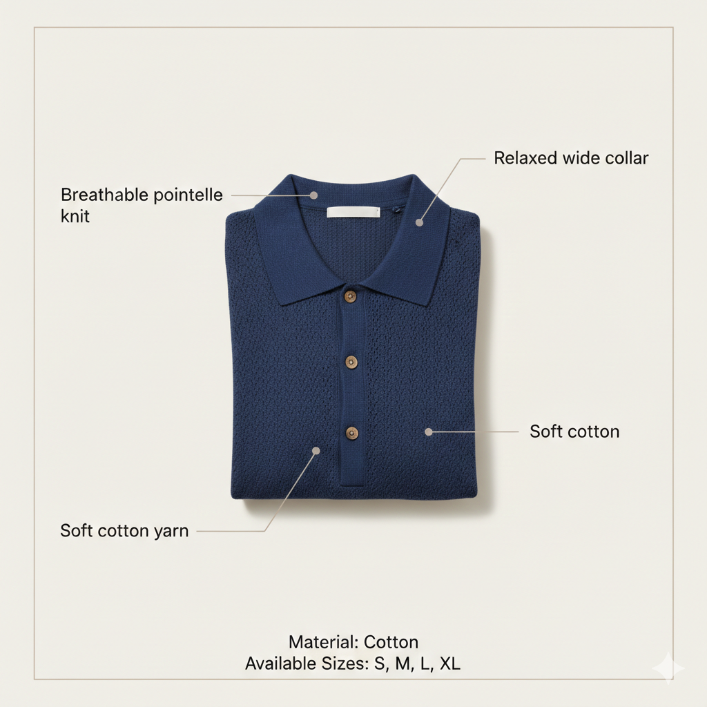 men summer t-shirt blue