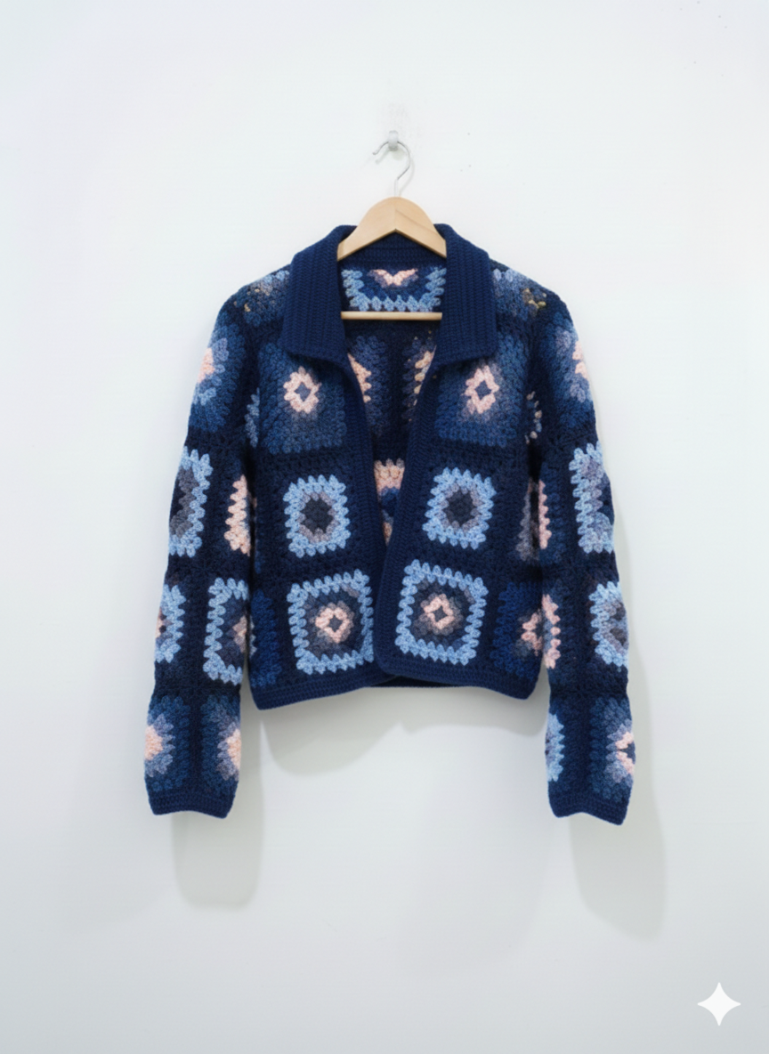 men shirt beautiful pattern blue